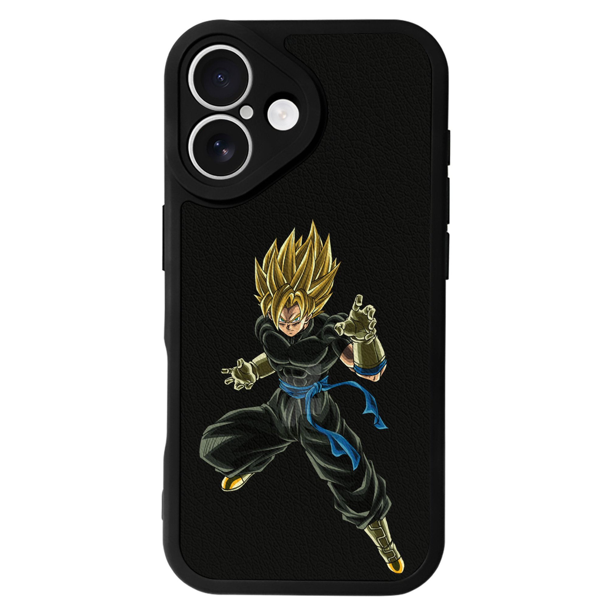 （画像用） ドラゴンボール ベジット DRAGON BALL Vegetto 【iPhone 16シリーズ対応】シリコンスマホケース（レザー調） 材質：シリコン